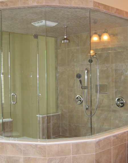 Frameless Shower Door – Steam 003