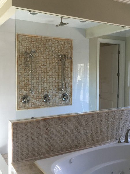 Frameless Shower Door Panel 003